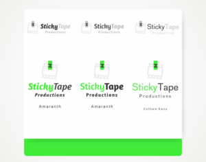 Logo Design by Savana for Sticky Tape Productions  | Design: #18943950