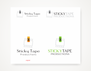 Logo Design by Savana for Sticky Tape Productions  | Design: #18945415