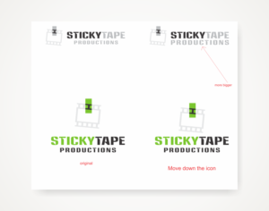 Logo Design by Savana for Sticky Tape Productions  | Design: #18945418