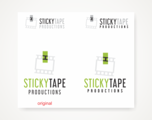 Logo Design by Savana for Sticky Tape Productions  | Design: #18945692
