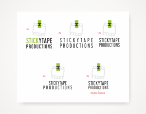Logo Design by Savana for Sticky Tape Productions  | Design: #18948377