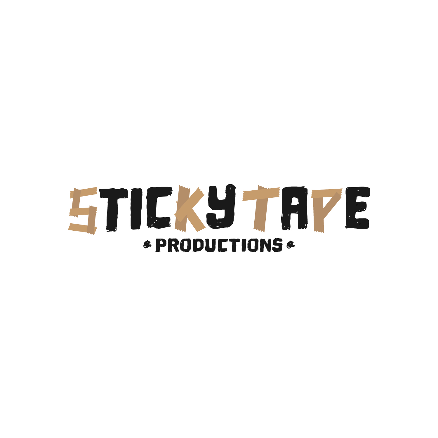Logo Design by DANPAINEDESIGN for Sticky Tape Productions  | Design #18934794