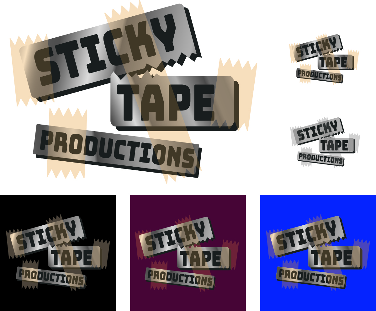 Design de Logo par AndrewJM pour Sticky Tape Productions  | Design #18946458
