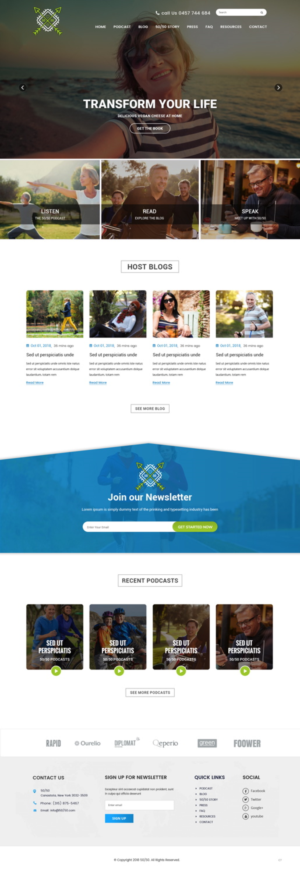 Web Design by pb for this project | Design: #18918528