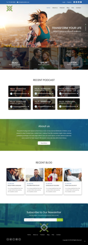 Web Design by pb for this project | Design: #18918529