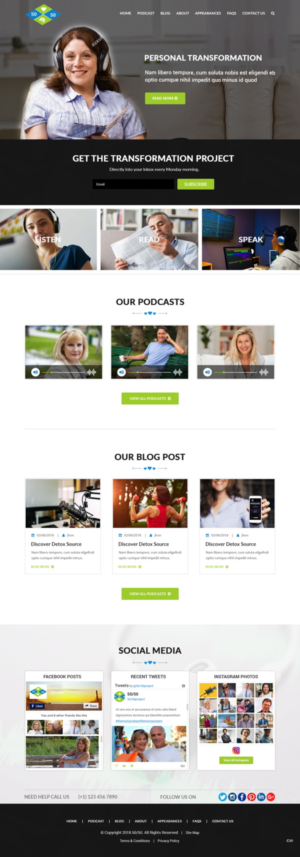 Web Design by pb for this project | Design: #18918532