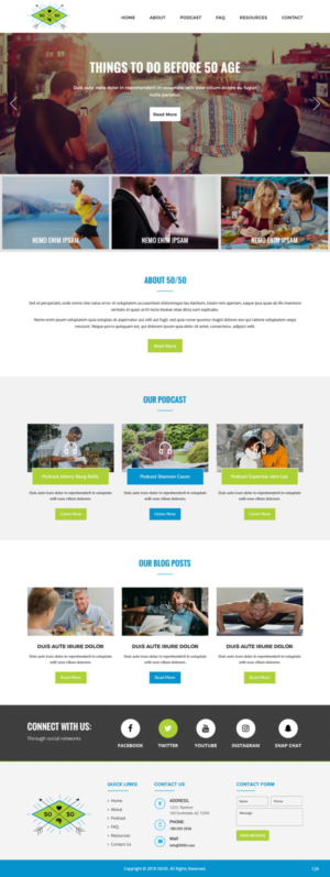 Web Design by pb for this project | Design: #18918535