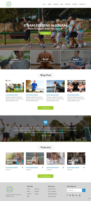 Web Design by pb for this project | Design: #18918537