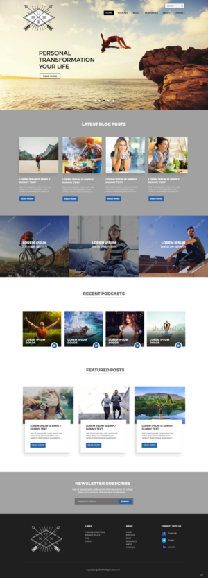 Web Design by pb for this project | Design: #18918538