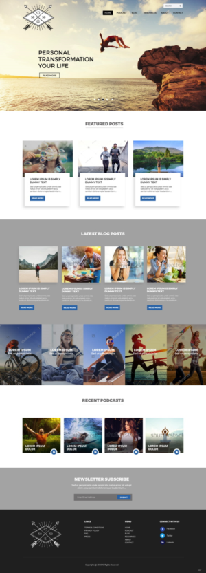 Web Design by pb for this project | Design: #18933668