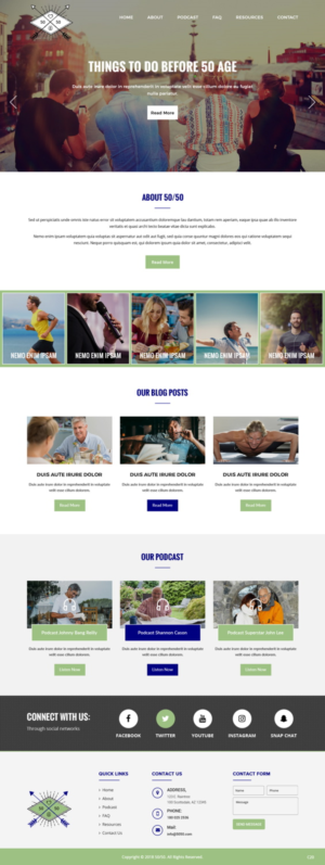 Web Design by pb for this project | Design: #18933669