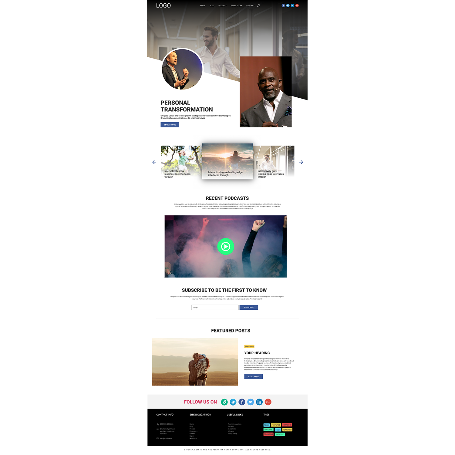 Web Design by Hassaan Shah for this project | Design #18946227