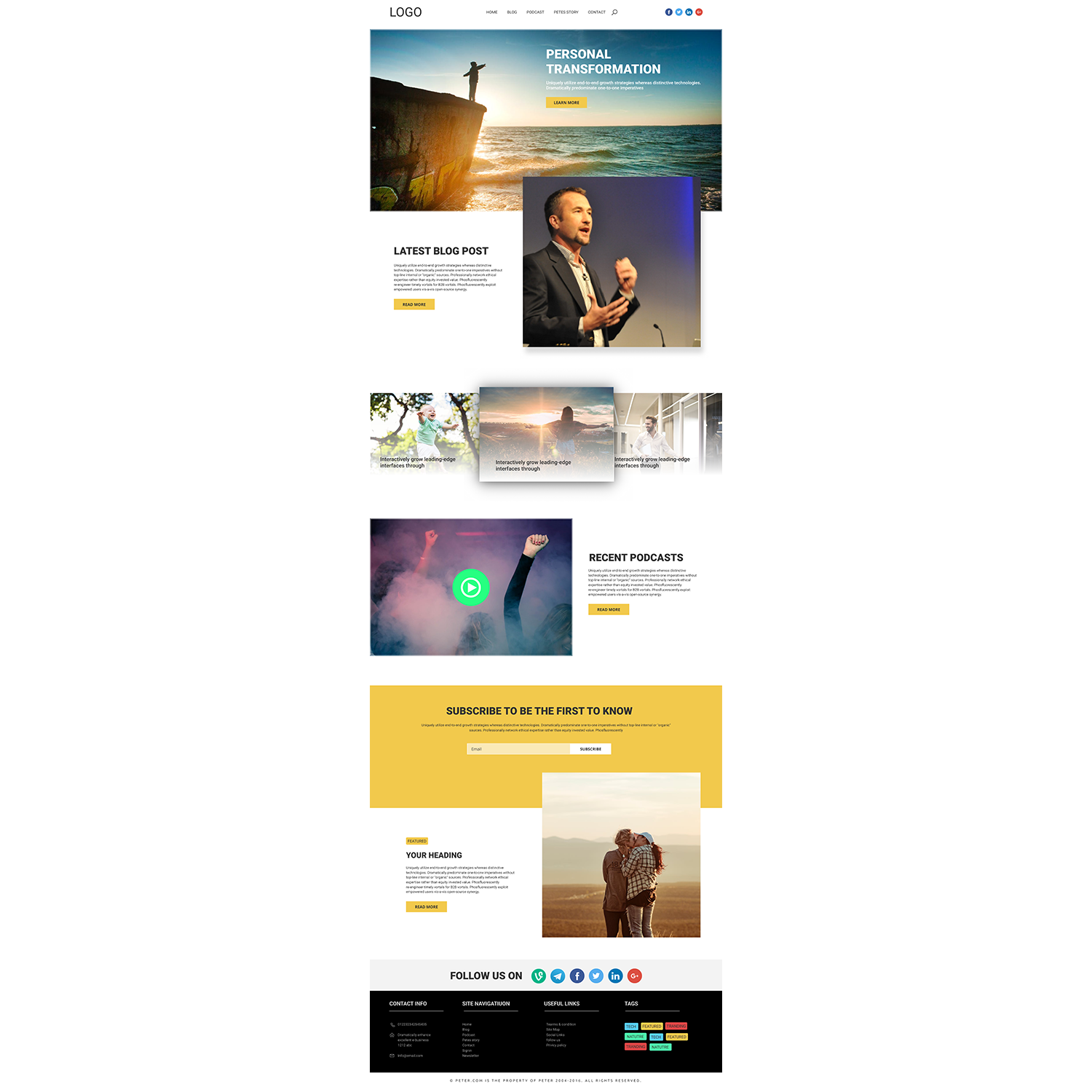 Web Design by Hassaan Shah for this project | Design #18946232
