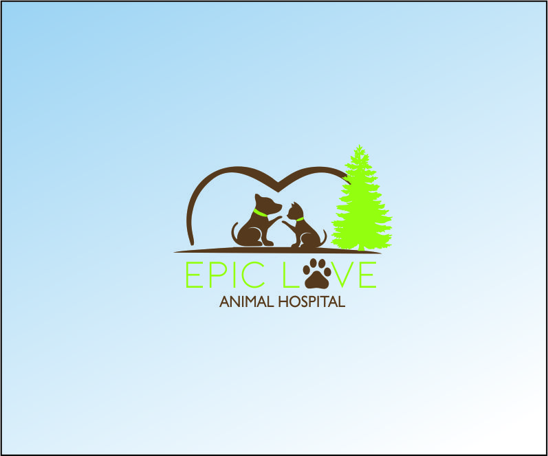Logo Design by Mihaela for happy paws veterinary hospital | Design #18916438