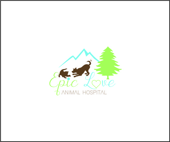 Logo Design by Mihaela for happy paws veterinary hospital | Design #18996539