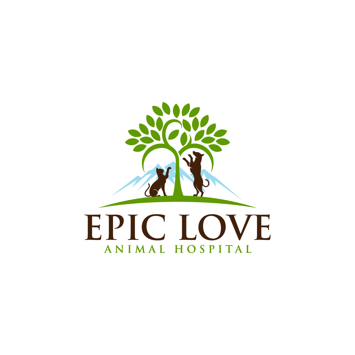 Logo Design by creative.bugs for happy paws veterinary hospital | Design #18916753