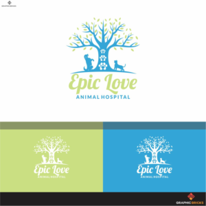 Epic Love Animal Hospital | Logo Design by Graphic Bricks