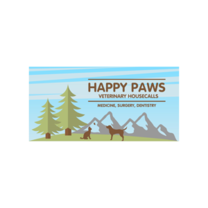 Logo Design by DANPAINEDESIGN for happy paws veterinary hospital | Design: #19450552