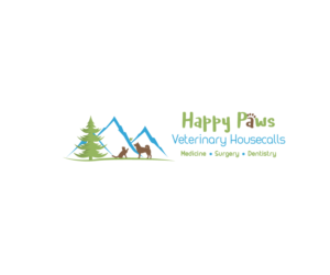 Logo Design by katemedsj for happy paws veterinary hospital | Design: #19237076