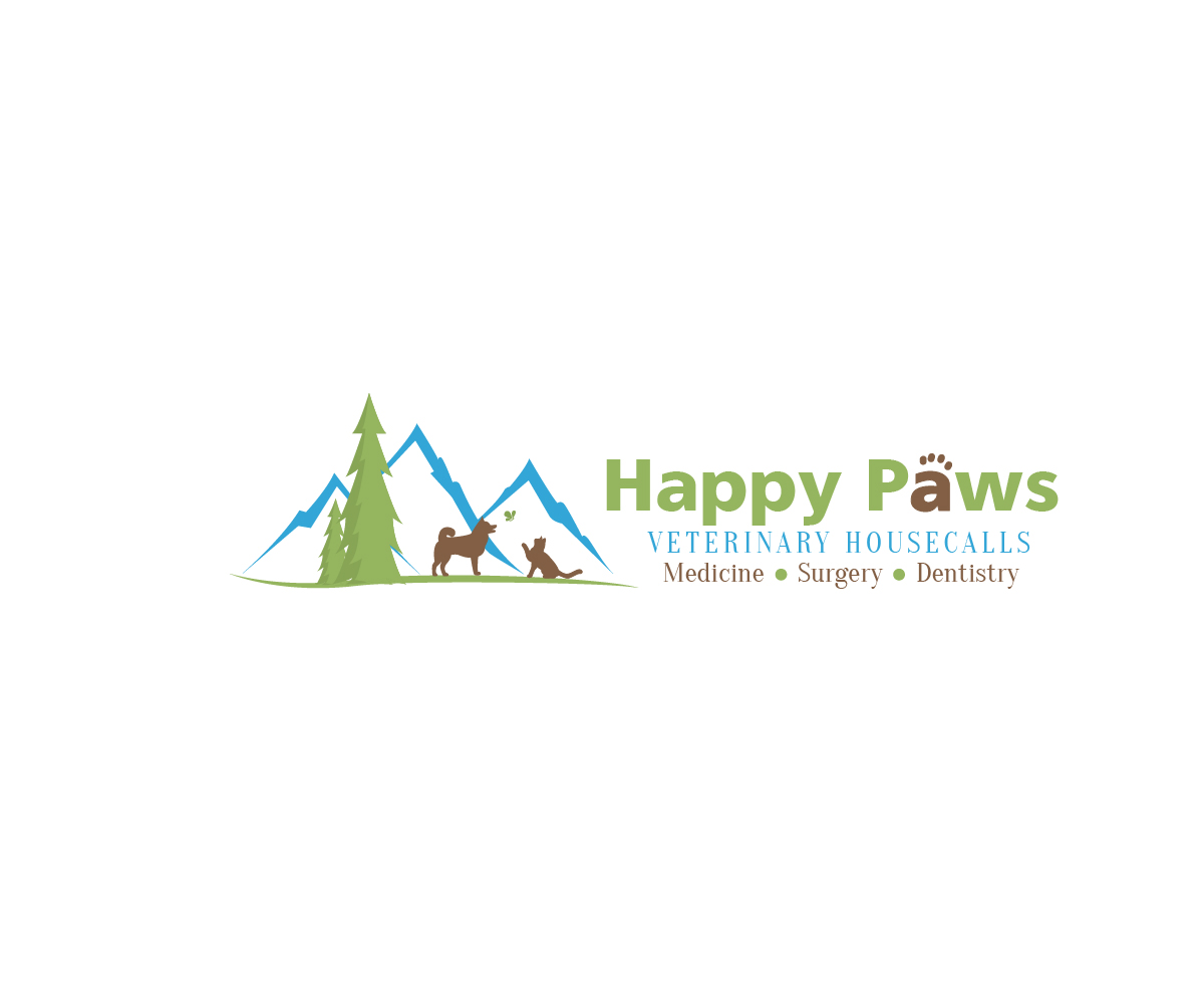 Design de Logo par katemedsj pour happy paws veterinary hospital | Design #19465242