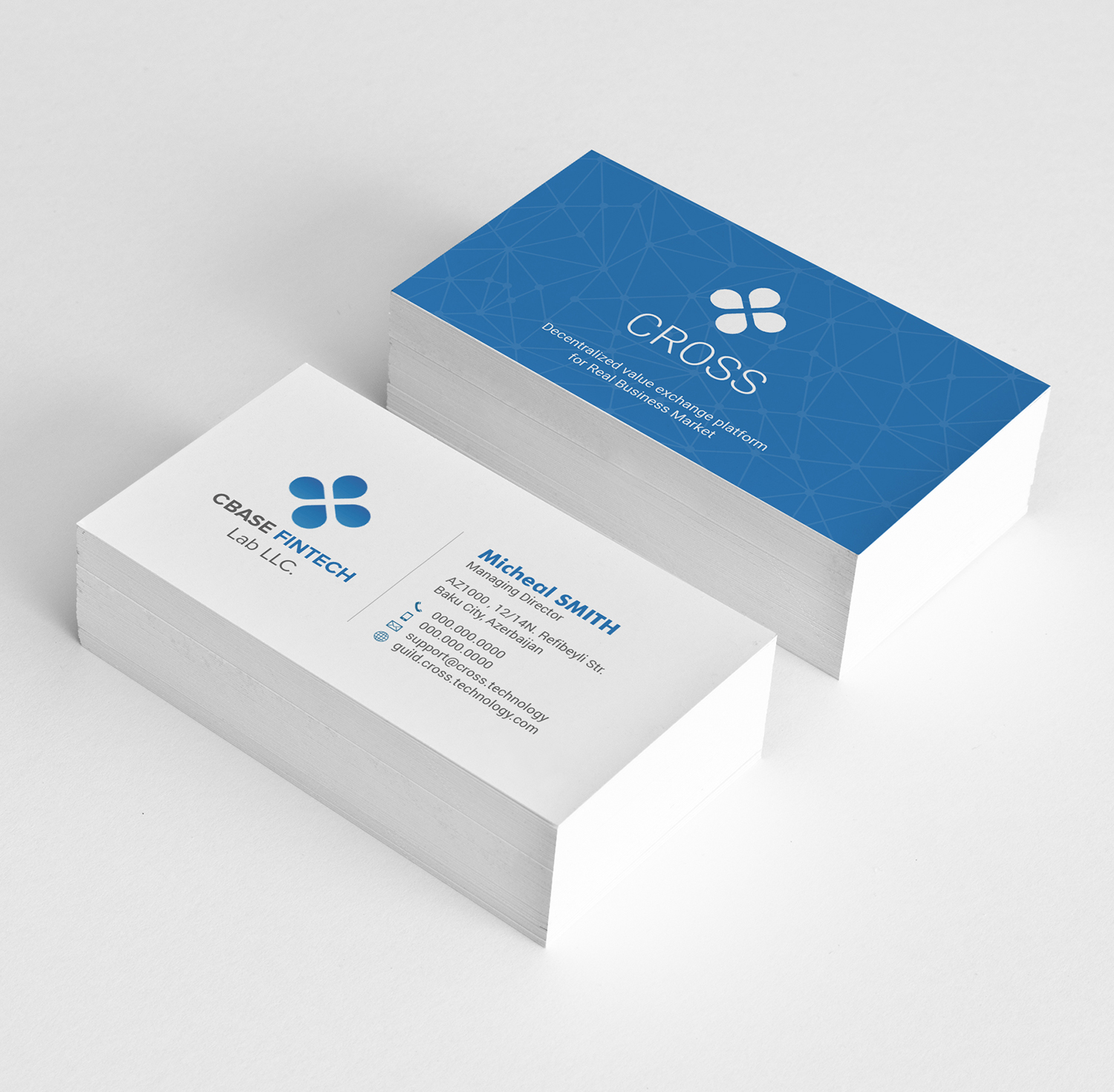 Business Card Design by Tilt for XBANK | Design #18982265