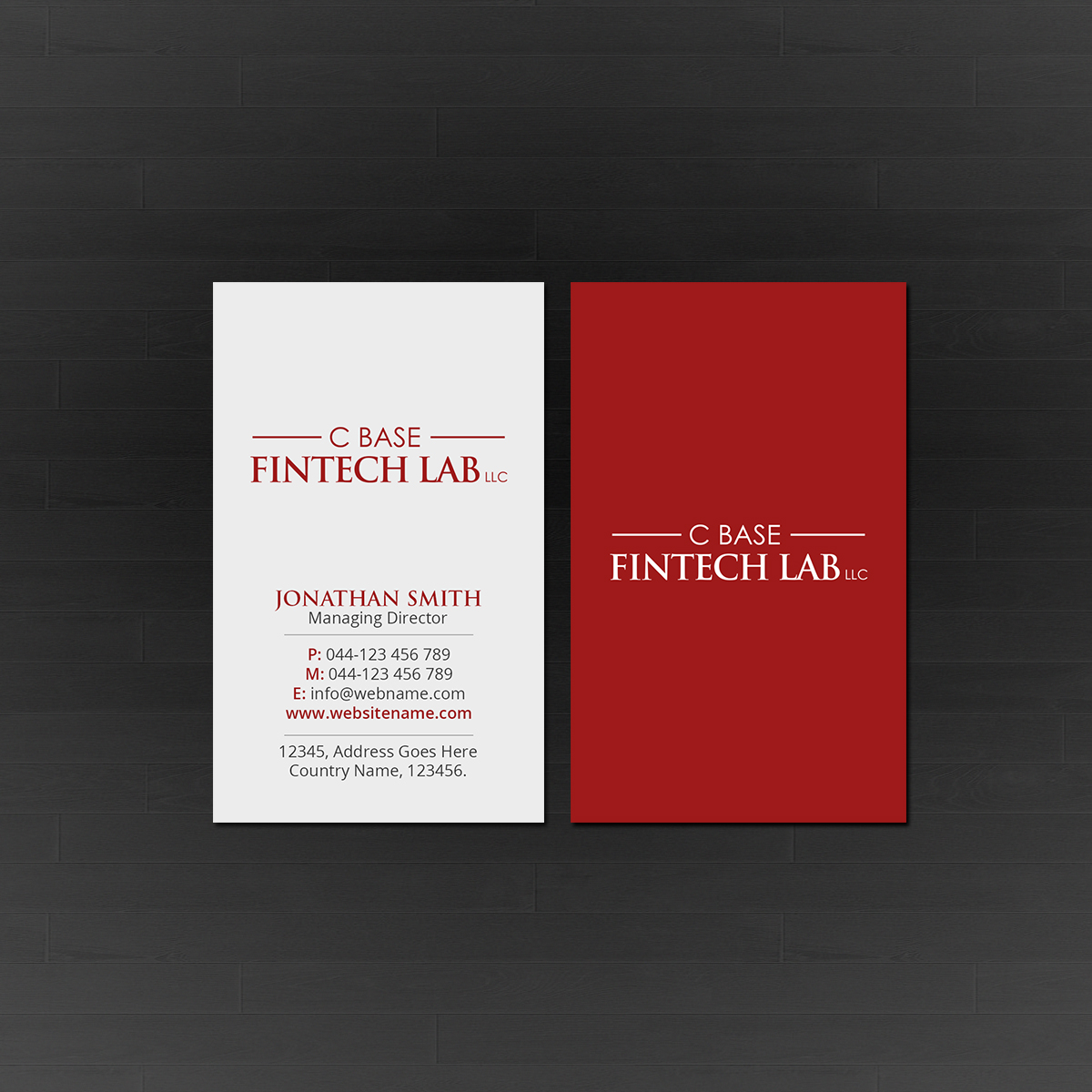 Business Card Design by Creations Box 2015 for XBANK | Design #18958333