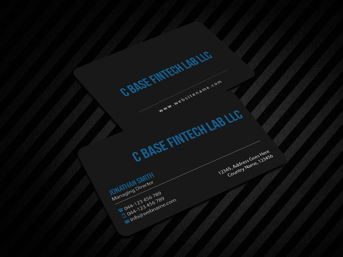 Business Card Design by Creations Box 2015 for XBANK | Design #18958339
