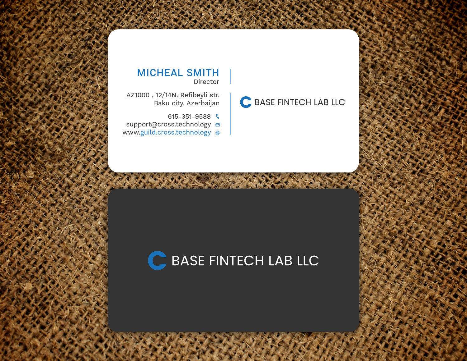 Business Card Design by Tripti Ranjan Gain for XBANK | Design #18987544