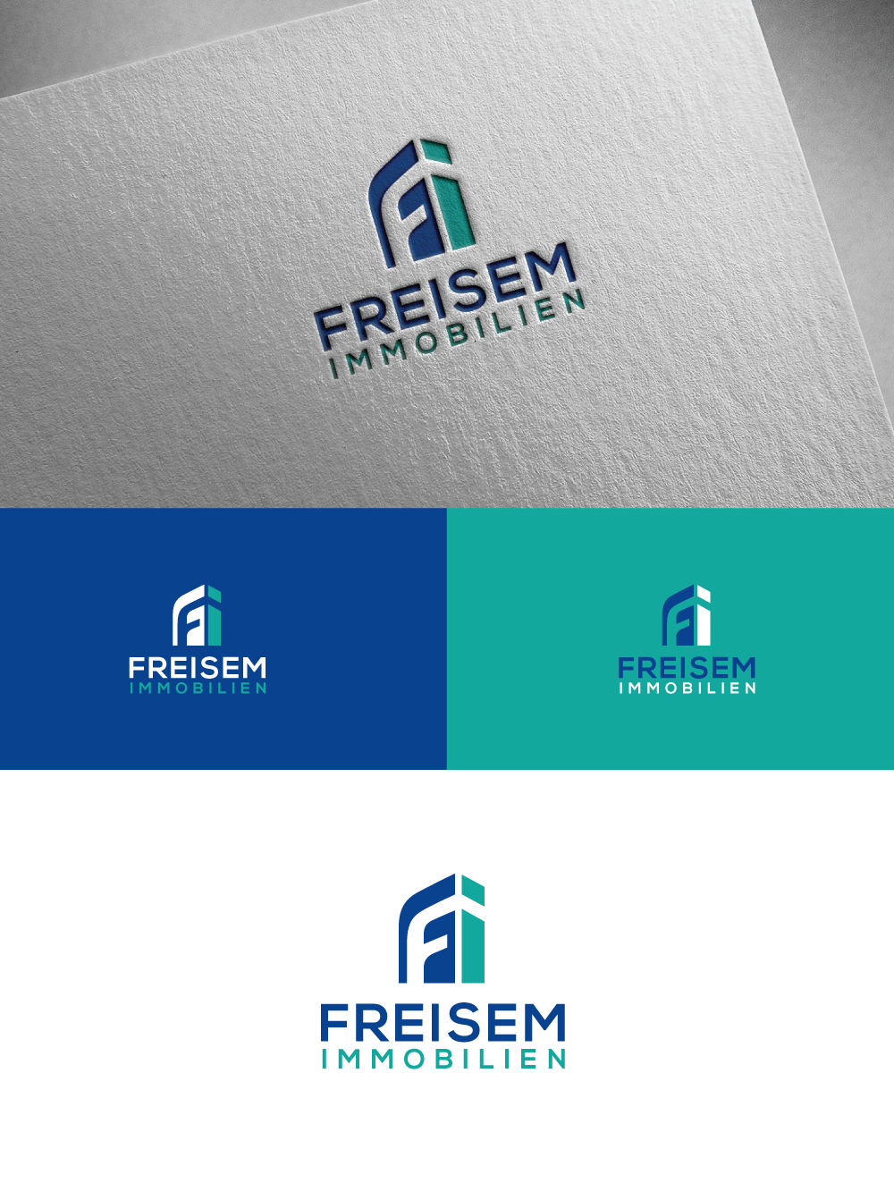Logo Design by ecorokerz for Freisem Immobilien GmbH | Design #18916344