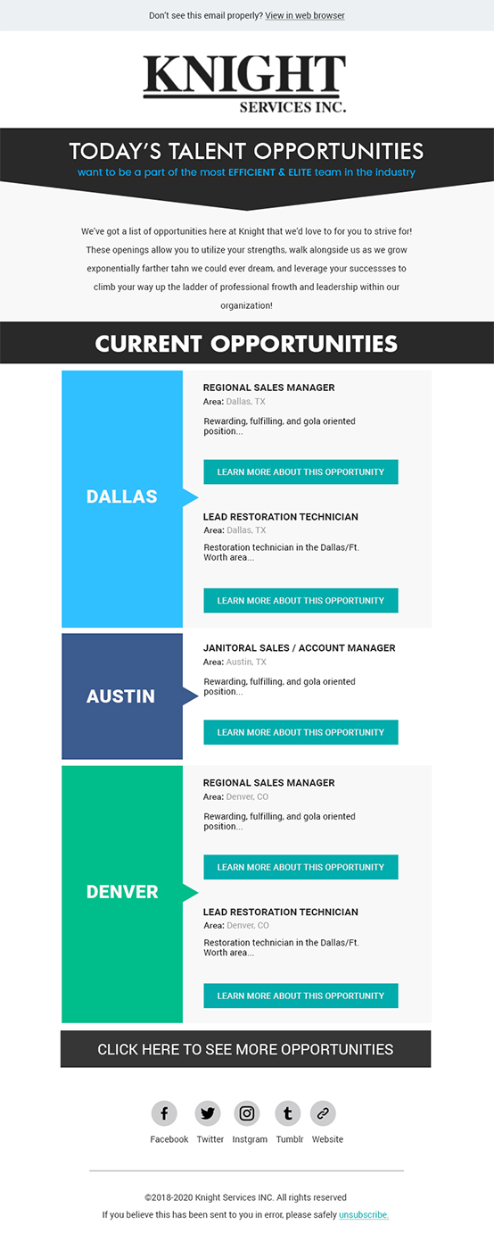 Email Marketing Design by Expert Designer for this project | Design #18922543