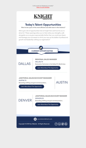 Email Marketing Design by Dabashes Adhikery