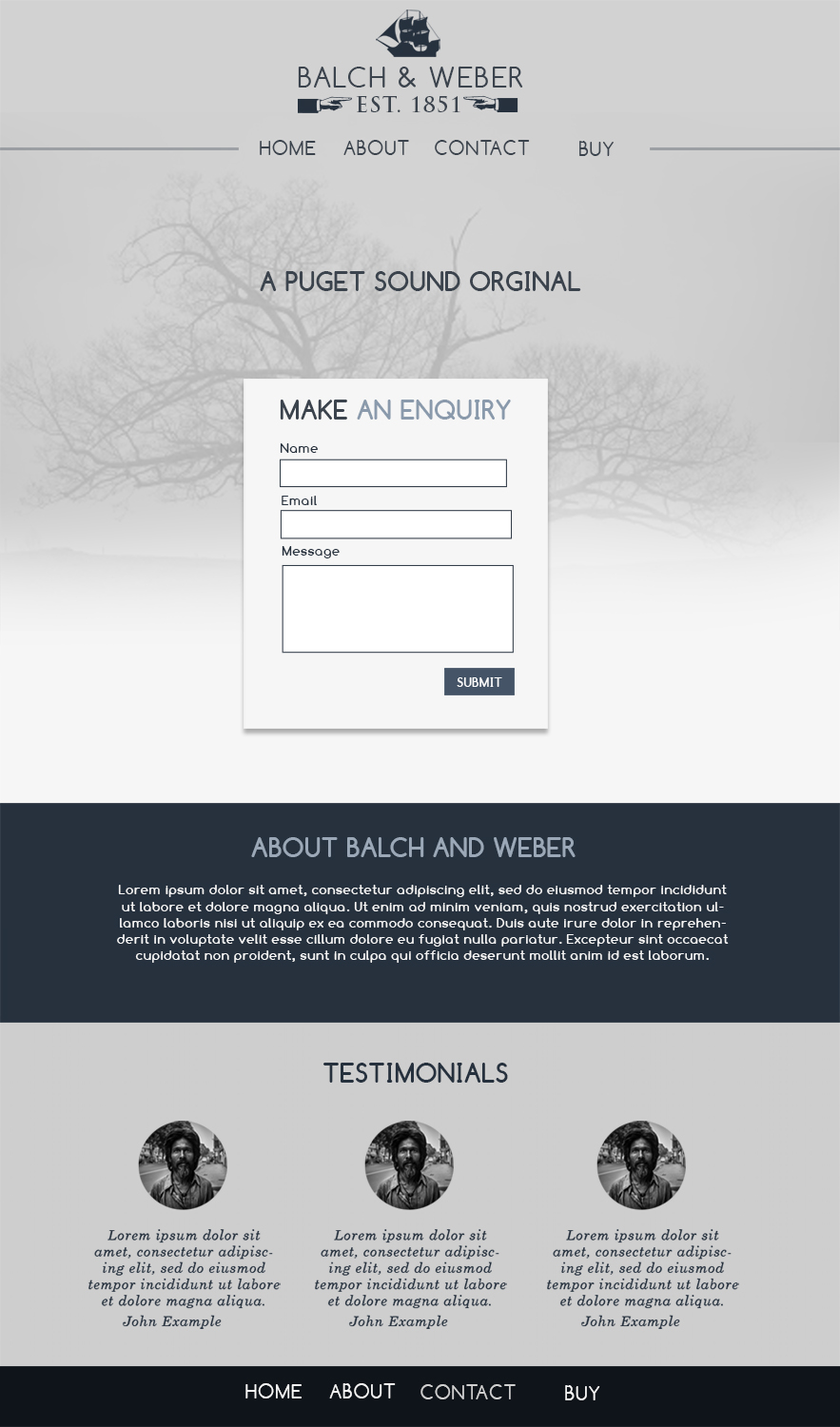 Web-Design von Murry für Balch and webber | Design #18961202