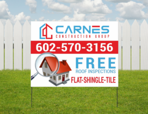 Construction company yard sign | Poster Design by Maestroto