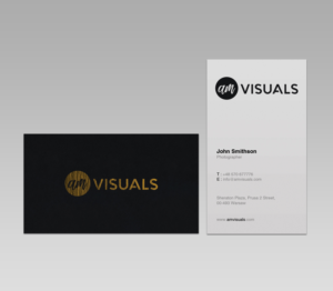 Business Card for my Photography/Video Business | Visitenkarten-Design von WebixBD