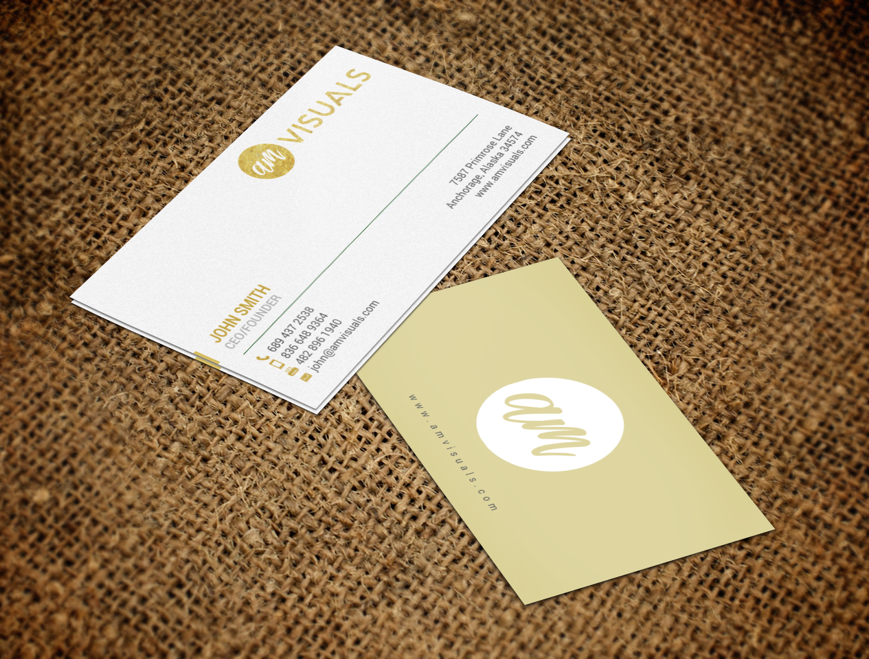 Business Card Design by chandrayaan.creative for this project | Design #18923048