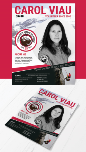 Flyer Design by uk for Teton County Search and Rescue | Design: #18915177