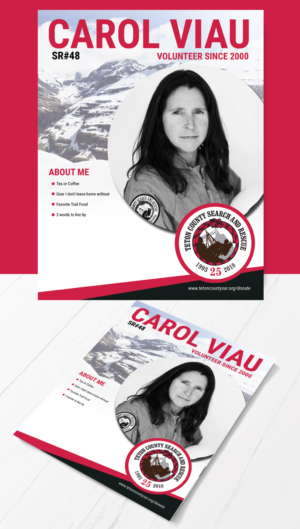 Flyer Design by uk for Teton County Search and Rescue | Design: #18919302