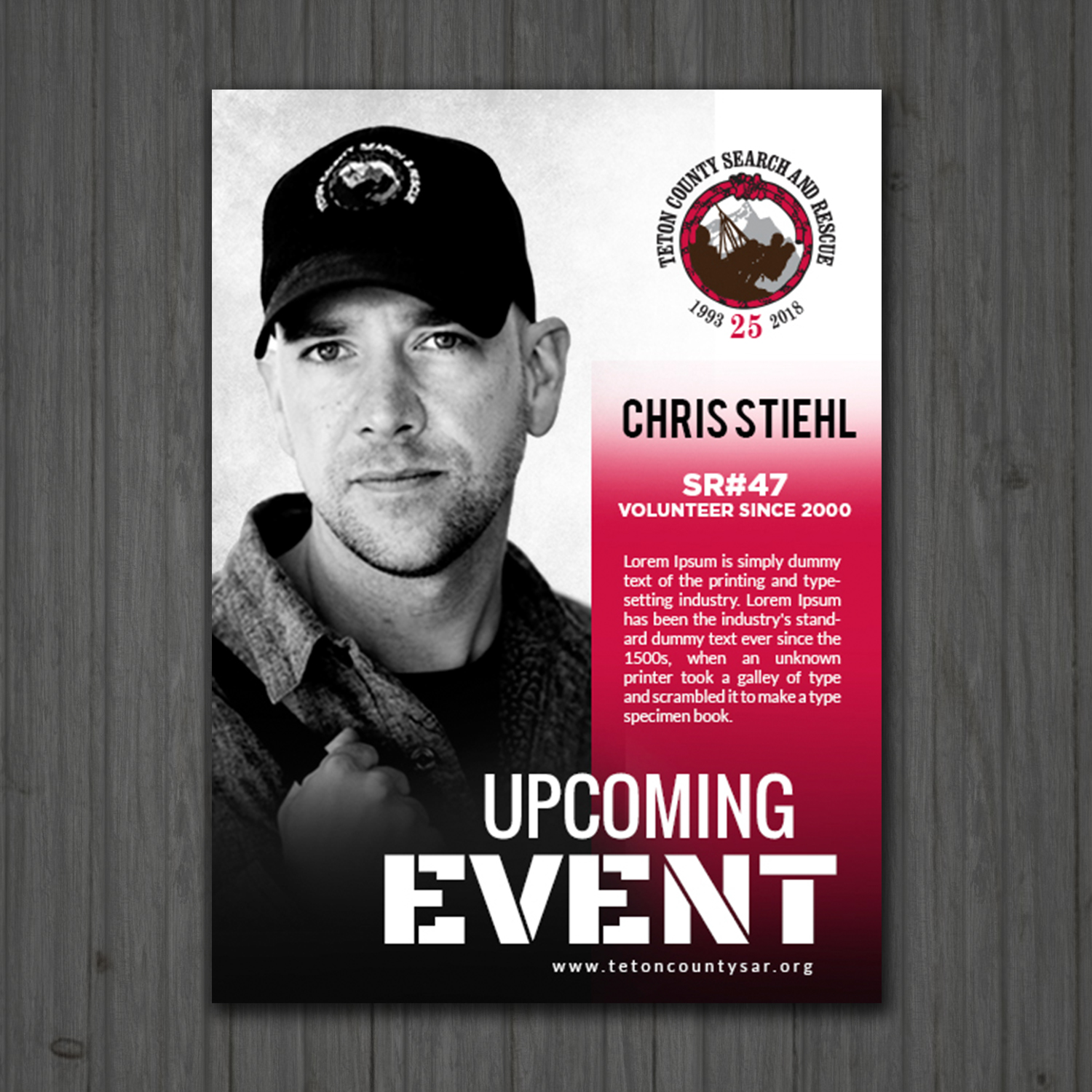 Flyer Design by debdesign for Teton County Search and Rescue | Design #18916637