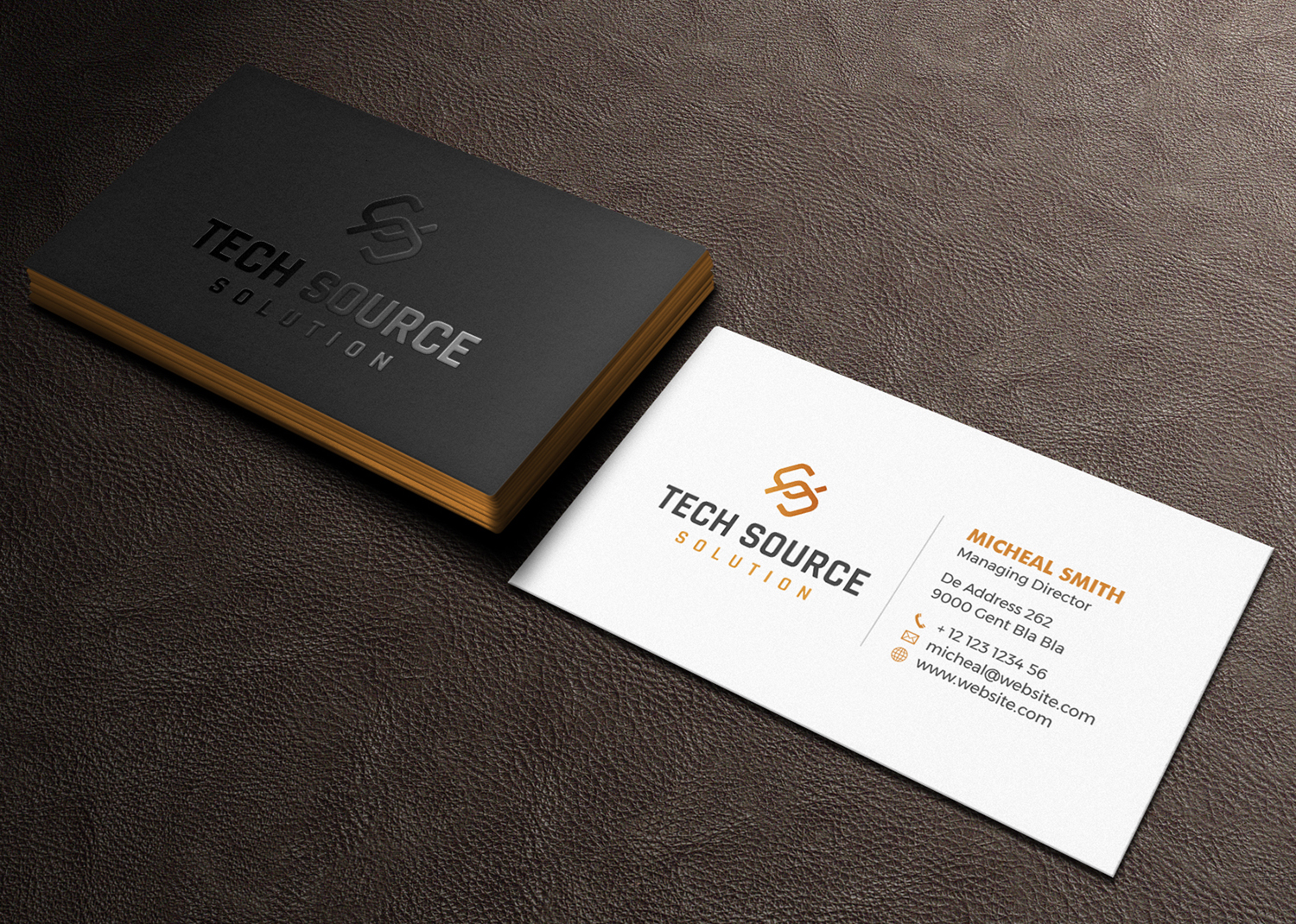 Business Card Design by Tilt for Tech Source Solution | Design #18920285