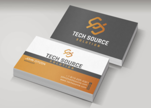 Business Card Design by Pixi Dust for Tech Source Solution | Design: #18922519