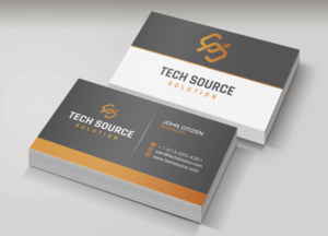 Business Card Design by Pixi Dust for Tech Source Solution | Design: #18922523