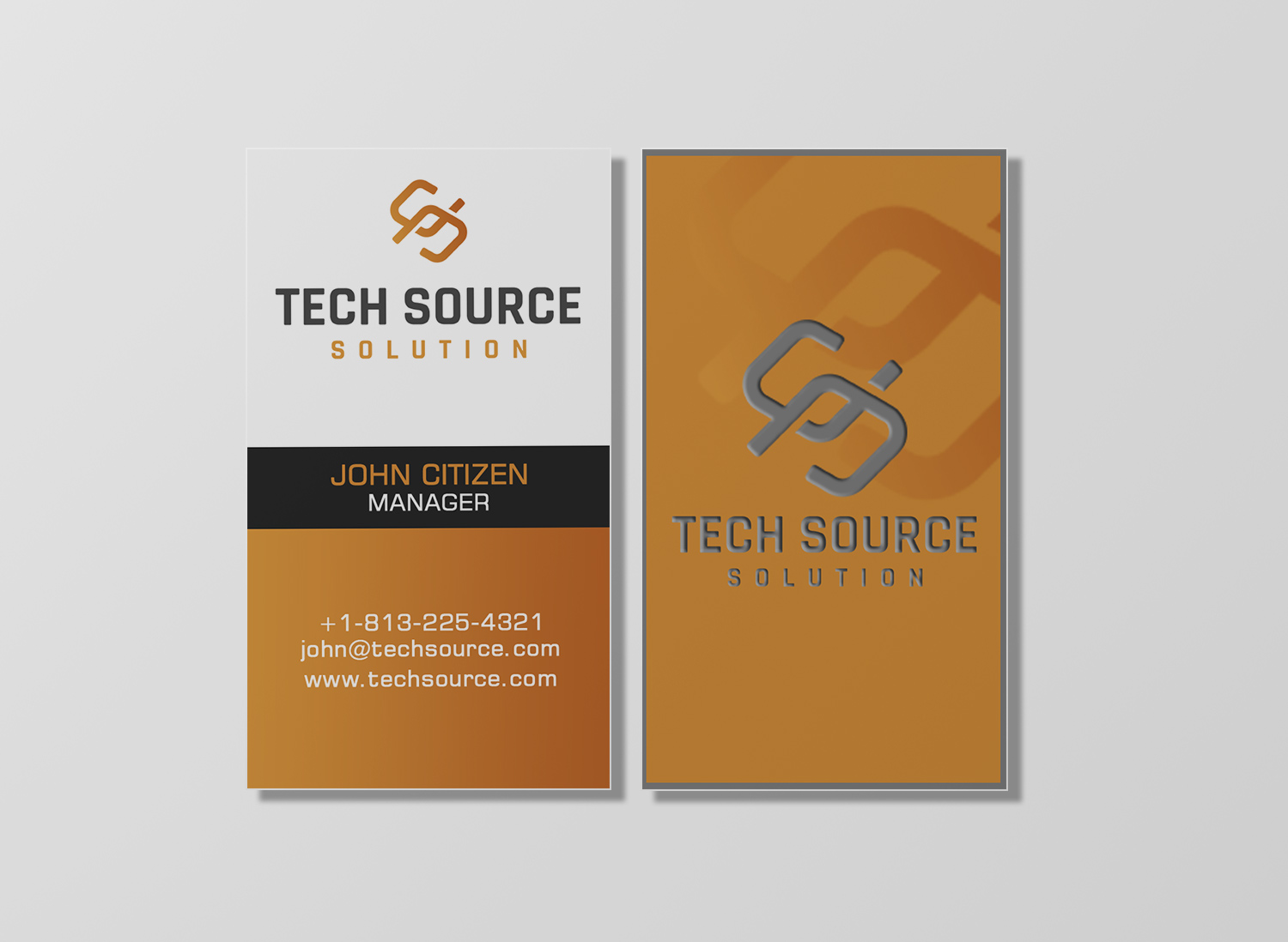 Business Card Design by Pixi Dust for Tech Source Solution | Design #18922529