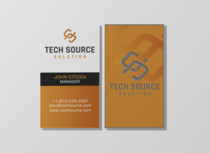 Design de Carte de Visite par Pixi Dust pour Tech Source Solution | Design : #18922529