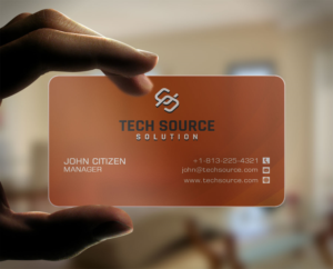 Design de Carte de Visite par Pixi Dust pour Tech Source Solution | Design : #18922548