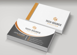 Design de Carte de Visite par Pixi Dust pour Tech Source Solution | Design : #18922553