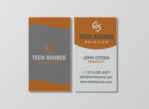 Design de Carte de Visite par Pixi Dust pour Tech Source Solution | Design : #18922555