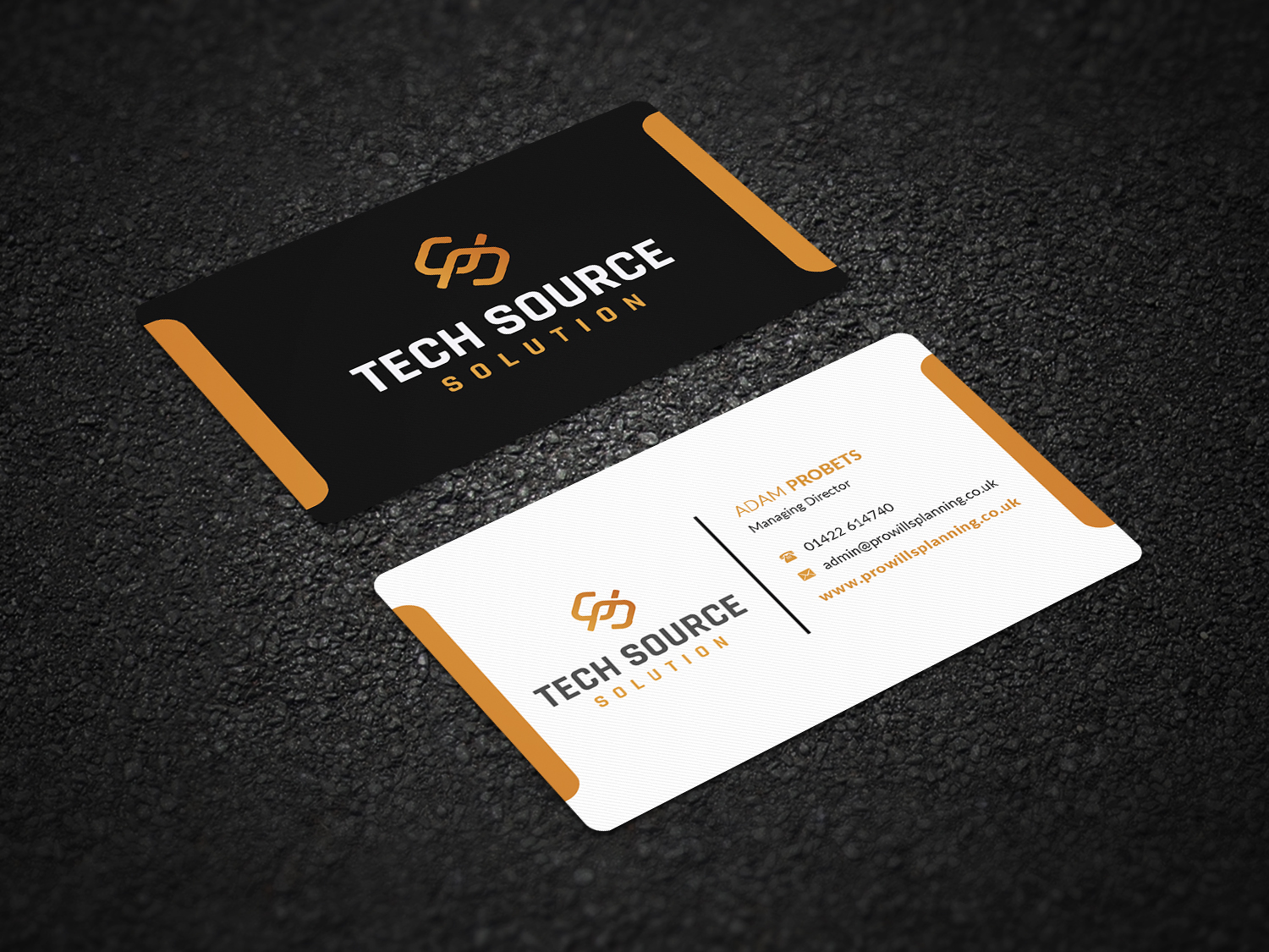 Business Card Design by Pointless Pixels India for Tech Source Solution | Design #18924370