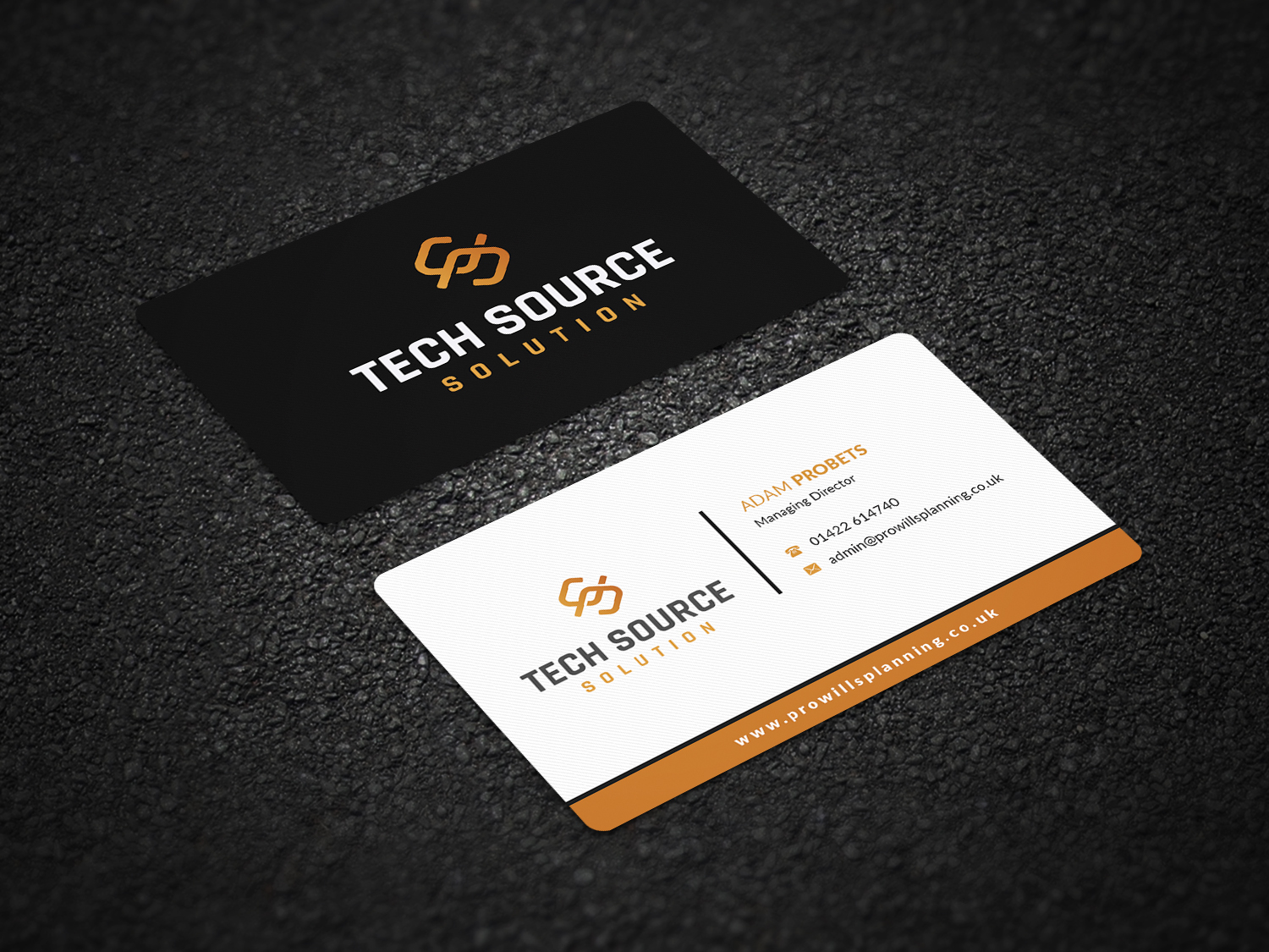 Business Card Design by Pointless Pixels India for Tech Source Solution | Design #18924371