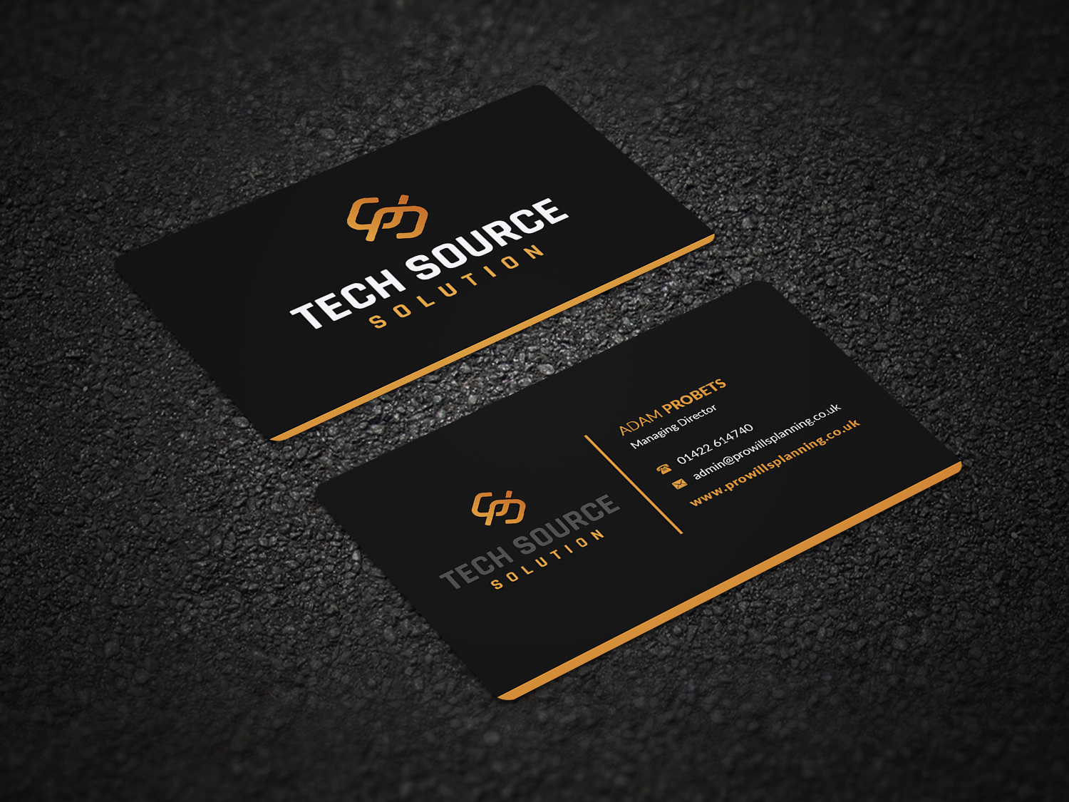 Business Card Design by Pointless Pixels India for Tech Source Solution | Design #18924495