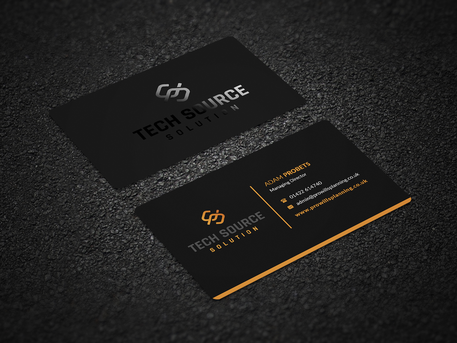 Business Card Design by Pointless Pixels India for Tech Source Solution | Design #18924497